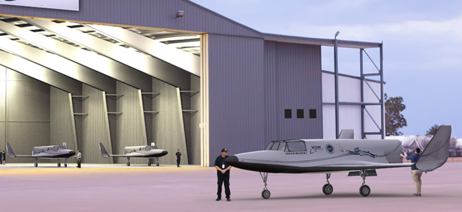 XCOR Aerospace's Private Lynx Space Plane to Get New Texas Home